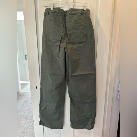 Old Navy Extra-High Waist Wide Leg Pants - EUC - Picture 3 of 3